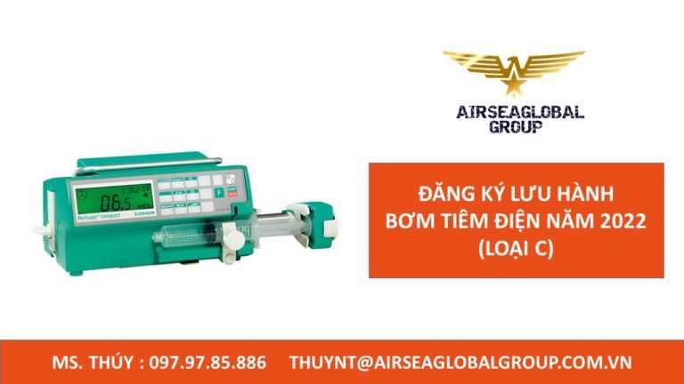 lưu hành bơm tiêm điện