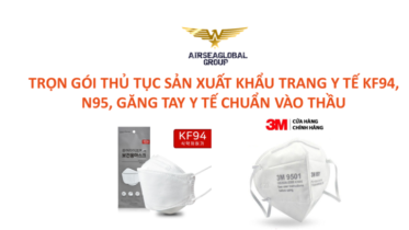 TRỌN GÓI THỦ TỤC CHO XƯỞNG SẢN XUẤT KHẨU TRANG Y TẾ KF94 N95 GĂNG TAY Y TẾ CHUẨN VÀO THẦU