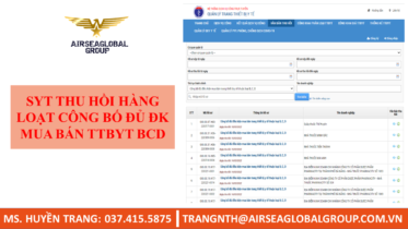 THU HỒI BCD