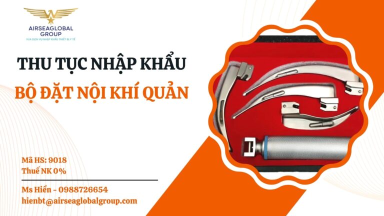 BỘ ĐẶT NỘI KHÍ QUẢN