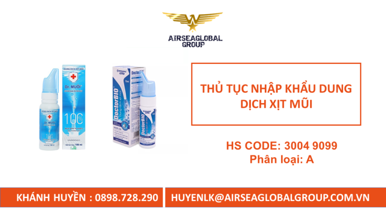 DUNG DỊCH XỊT MŨI