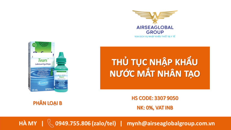 NƯỚC MẮT NHÂN TẠO