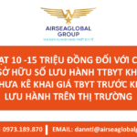 ‼️ PHẠT 10 -15 TRIỆU ĐỒNG ĐỐI VỚI CHỦ SỞ HỮU SỐ LƯU HÀNH TTBYT KHI CHƯA KÊ KHAI GIÁ TBYT TRƯỚC KHI LƯU HÀNH TRÊN THỊ TRƯỜNG ‼️‼️ - LIÊN HỆ MS LINH ĐAN 0973189870 TƯ VẤN