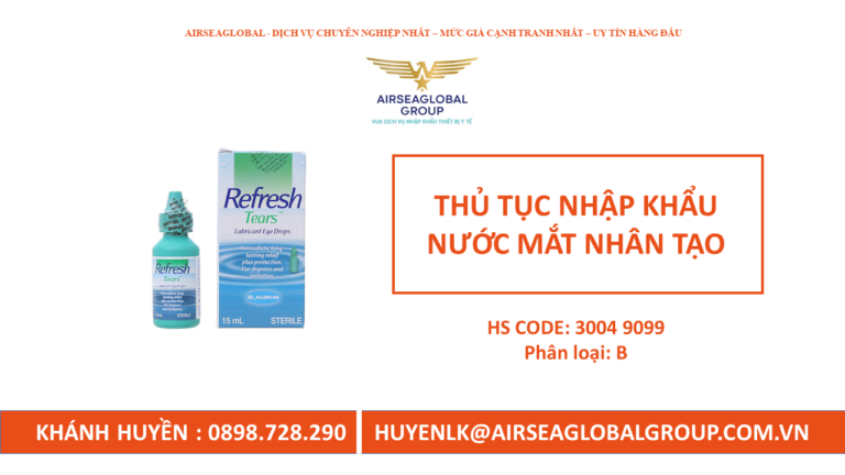 NƯỚC MẮT NHÂN TẠO