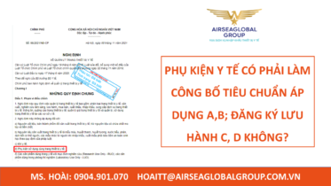 PHỤ KIỆN THIẾT BỊ Y TẾ