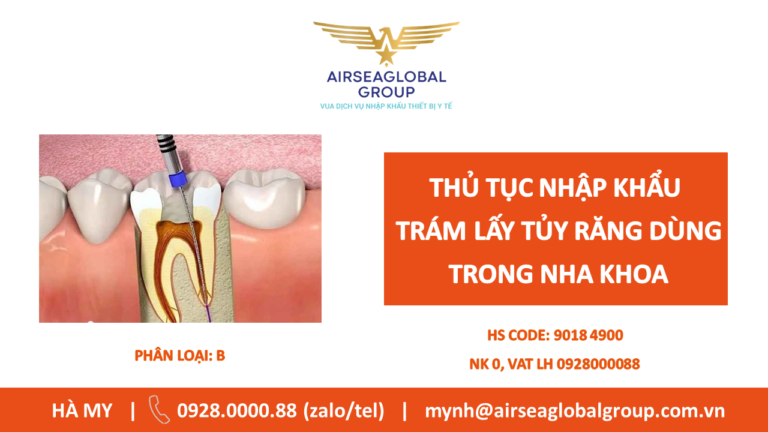 trám lấy tủy răng