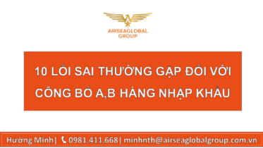 10 lỗi sai thường gặp