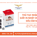GIẤY IN SIÊU ÂM MÀU