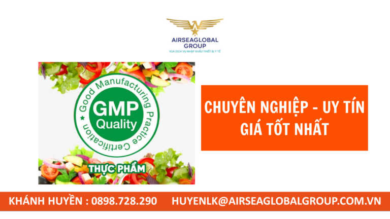 GMP THỰC PHẨM