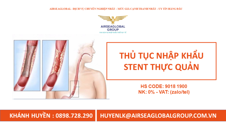 STENT THỰC QUẢN