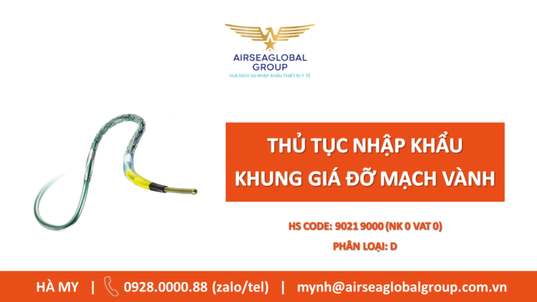 khung giá đỡ mạch vành