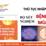 Thủ tục nhập khẩu test BỆNH ĐẬU MÙA KHỈ