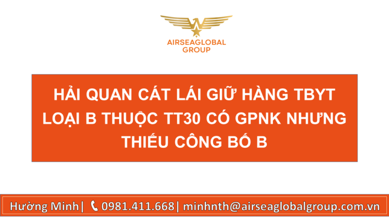 Hải quan Cát Lái