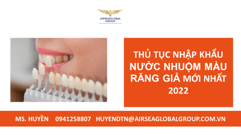 NƯỚC NHUỘM MÀU RĂNG GIẢ