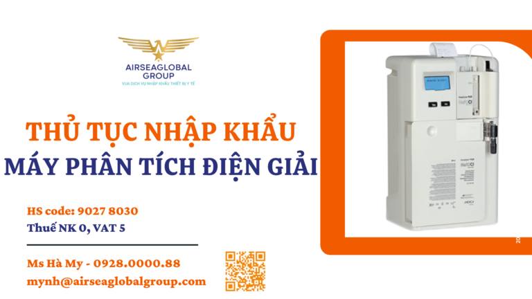 máy phân tích điện giải