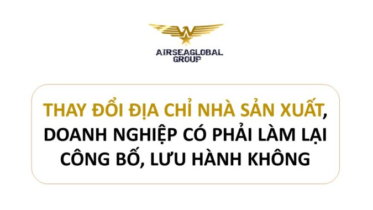 THAY ĐỔI ĐỊA CHỈ NHÀ SẢN XUẤT DOANH NGHIỆP CÓ PHẢI LÀM LẠI CÔNG BỐ LƯU HÀNH KHÔNG ?