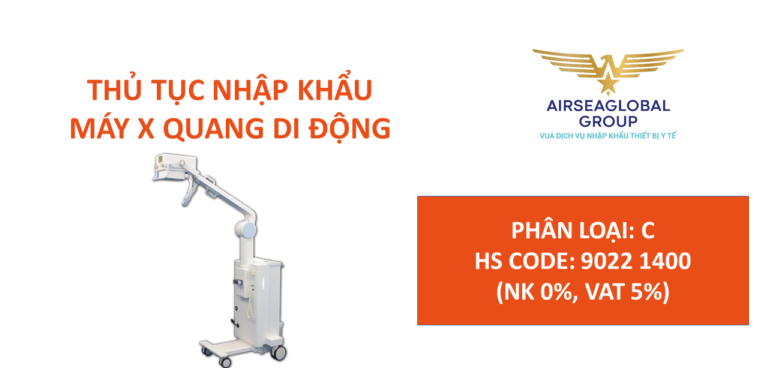 thu tuc nhap khau may x quang di dong