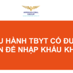 SỐ LƯU HÀNH THIẾT BỊ Y TẾ CÓ ĐƯỢC ỦY QUYỀN ĐỂ NHẬP KHẨU KHÔNG?