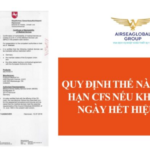 QUY ĐỊNH THẾ NÀO VỀ THỜI HẠN CFS NẾU KHÔNG GHI NGÀY HẾT HIỆU LỰC?