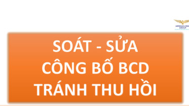 SOÁT - SỬA CÔNG BỐ ĐỦ ĐIỀU KIỆN MUA BÁN THIẾT BỊ Y TẾ LOẠI BCD TRÁNH SỞ Y TẾ HẬU KIỂM THU HỒI