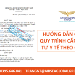 HƯỚNG DẪN CHI TIẾT QUY TRÌNH CẤP MÃ VẬT TƯ Y TẾ THEO QĐ 5086