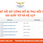 HÀNG LOẠT HỒ SƠ CÔNG BỐ BỊ THU HỒI DO NỘP SAI GIẤY TỜ VÀ HỆ LỤY