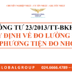 TT23 ĐO LƯỜNG