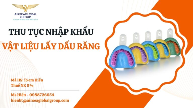 VẬT LIỆU LẤY DẤU RĂNG