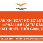 bất cẩn soát hồ sơ lưu hành