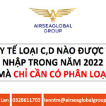 hang y te loai cd nao duoc tu do nhap trong nam 2022 ma chi can co phan loai