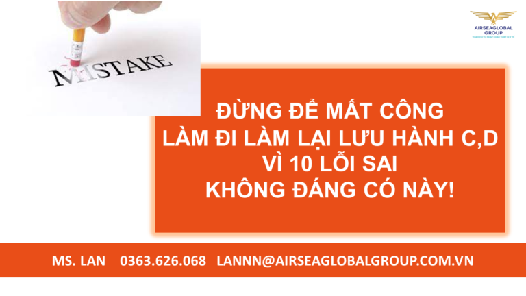 lỗi sai lưu hành