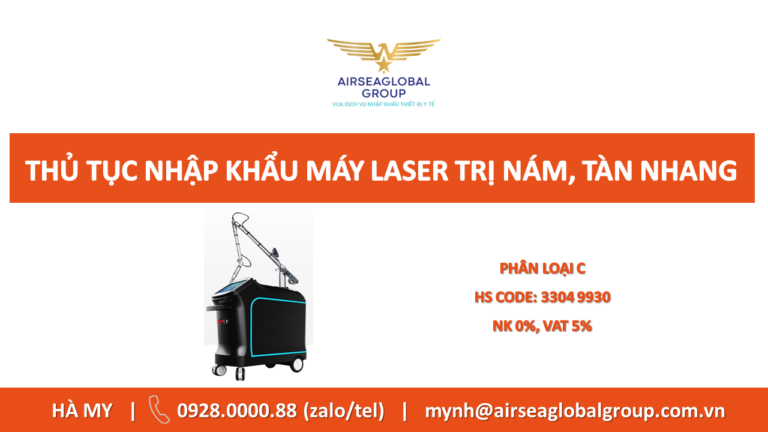 máy laser trị nám