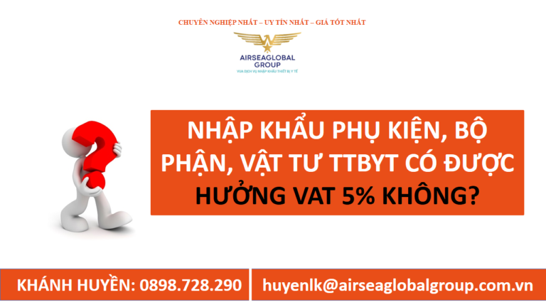 pk không VAT 5%