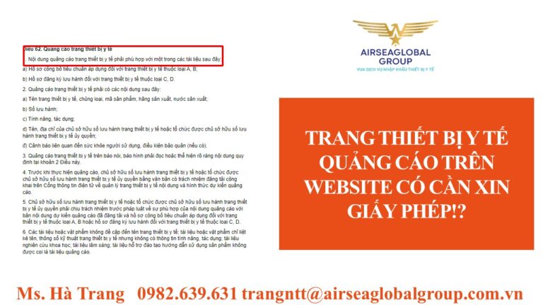 quảng cáo website