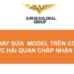 BỔ SUNG HAY SỬA MODEL TRÊN CÔNG BỐ A B CÓ ĐƯỢC HẢI QUAN CHẤP NHẬN KHÔNG?