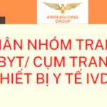 PHÂN NHÓM TRANG THIẾT BỊ Y TẾ/ CỤM TRANG THIẾT BỊ Y TẾ IVD?