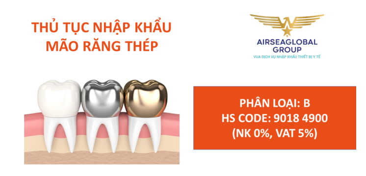 thu tuc nhap khau mao rang thep