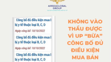 KHÔNG VÀO THẦU ĐƯỢC VÌ UP “BỪA” CÔNG BỐ BCD