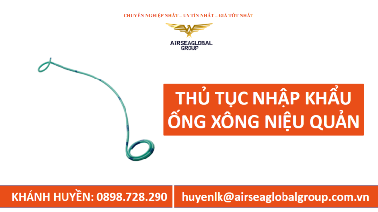 ỐNG XÔNG NIỆU QUẢN