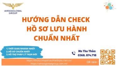 CÁCH CHECK HS LƯU HÀNH