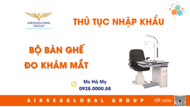 bộ bàn ghế đo khám mắt