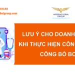 lưu ý công bố A, B