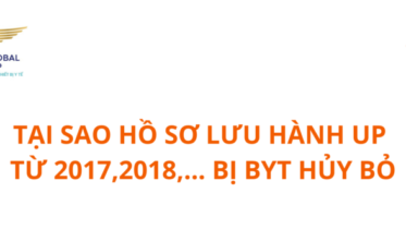 TẠI SAO HỒ SƠ LƯU HÀNH UP TỪ 2017 2018 ... BỊ BYT HỦY BỎ