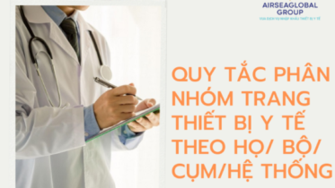 QUY TẮC PHÂN NHÓM TRANG THIẾT BỊ Y TẾ