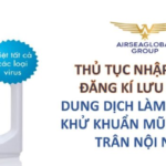 THỦ TỤC NHẬP KHẨU ĐĂNG KÍ LƯU HÀNH DUNG DỊCH LÀM SẠCH VÀ KHỬ KHUẨN MŨI KHOAN, TRÂM NỘI NHA