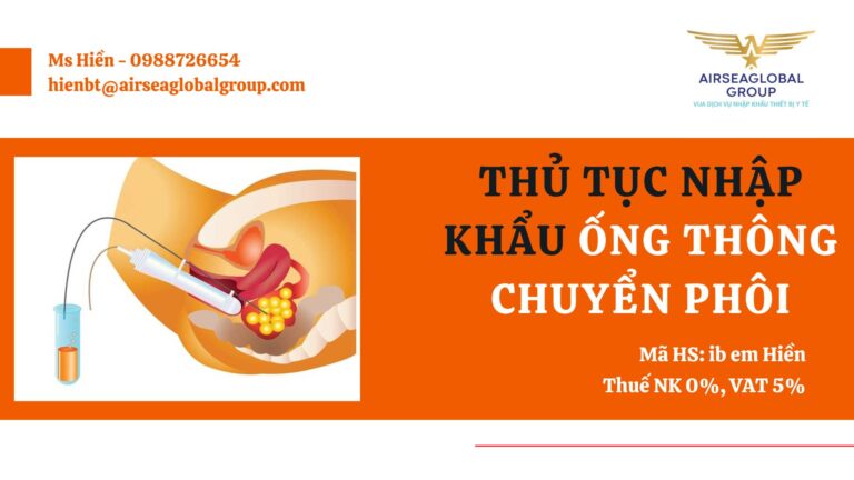 ống thông chuyển phôi