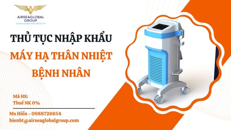 MÁY HẠ THÂN NHIỆT BỆNH NHÂN