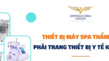 THIẾT BỊ MÁY SPA THẨM MỸ CÓ PHẢI TRANG THIẾT BỊ Y TẾ KHÔNG?