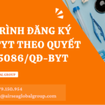 QUY TRÌNH ĐĂNG KÝ MÃ VTYT THEO QUYẾT ĐỊNH 5086/QĐ-BYT